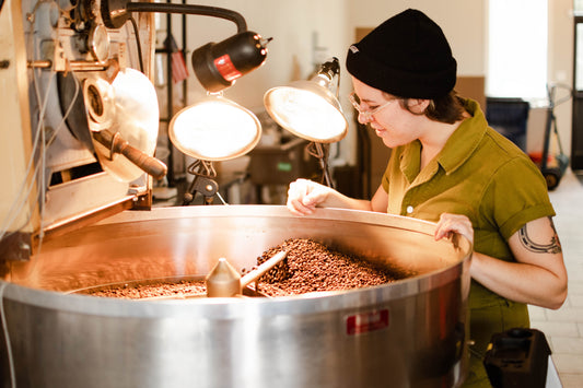 Roasting Contemporary Coffee on a Vintage Machine